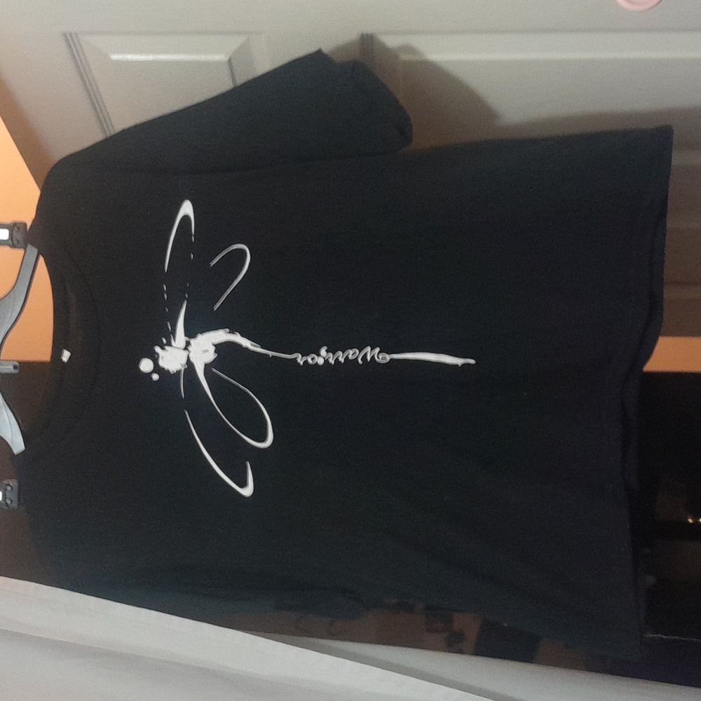 Used black dragonfly warrior xl shirt